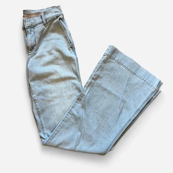 Express Denim - Express 70s flare light wash jeans